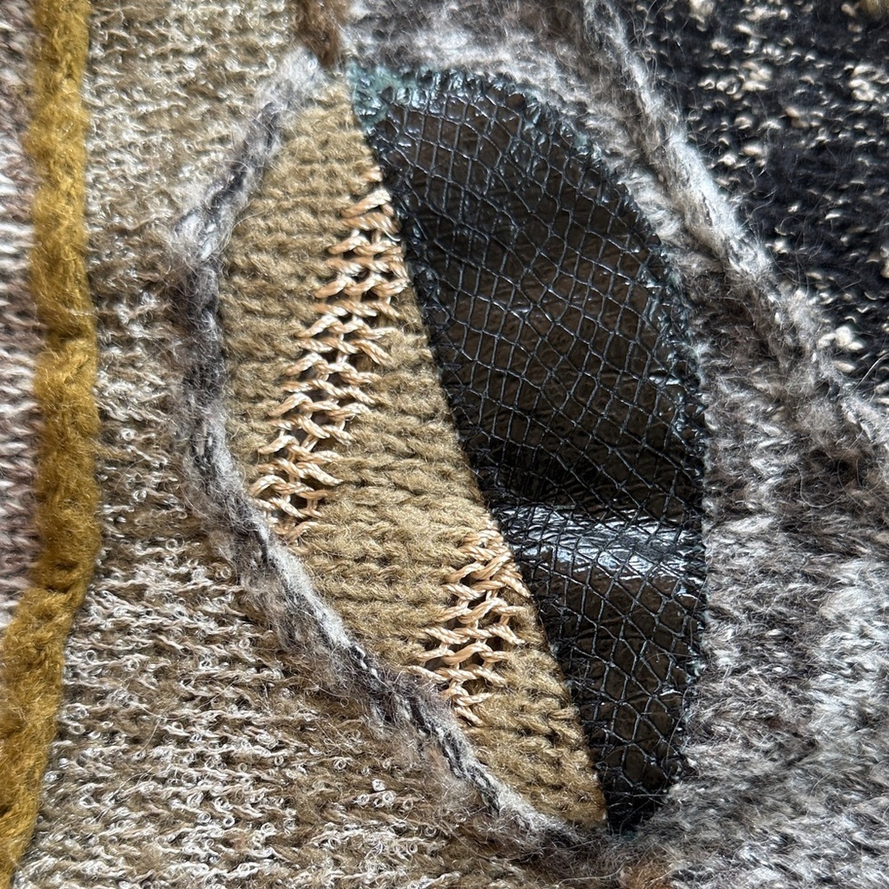 Multicolor Patchwork Sweater - image 4